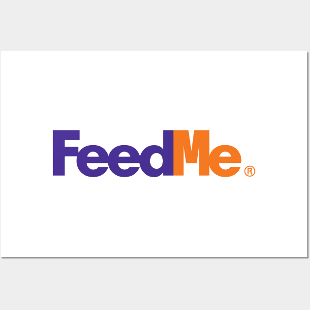 Feed Me Express Wall Art by CCDesign